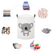 Kôš na hračky bavlnený uzatvárateľný 43 l Sipo