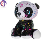 Panda Star Sparkle plyšová 16 cm sediaca