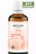 Olej na masáž prsníkov 50 ml Weleda