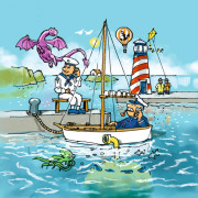 Mini hra pre deti Čarodejnícky duel ABC Haba