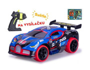 R/C auto závodné 13 cm 1:32 2,4 GHz plná funkcia na batérie so svetlom