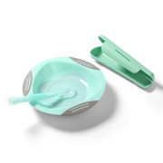 Lyžička silikónová s obalom 6 m+ Babyono