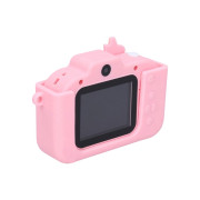 Detský digitálny fotoaparát silikónové púzdro jednorožec - foto 48Mpx video Full HD