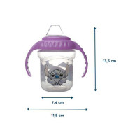Hrnček so silikónovým náustkom 250 ml, LILO & STITCH Thermobaby