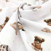 Prestieradlo do postieľky 120 x 60 cm, bavlna Bábätku