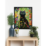 Diamantové maľovanie Mačka v záhrade Diamond Dotz