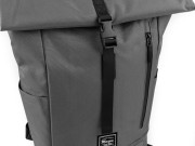 Batoh rolovací 40x45 cm Šedozelený sv.