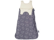 Merino spací vak pre bábätko Šedé ovečky Kaarsgaren