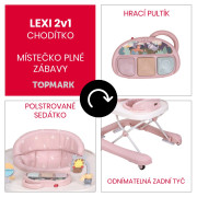 Lexi chodítko 2 v 1 Topmark