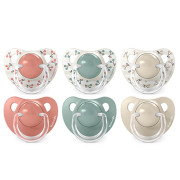 Cumlík anatomický silikón Birdies 18 m+ 2 ks Suavinex