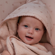 Osuška s kapucňou 100 x 100 cm Little Dutch