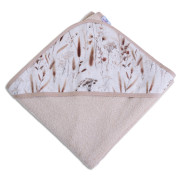 Osuška s kapucňou Bamboo design 100 x 100 cm Babymatex