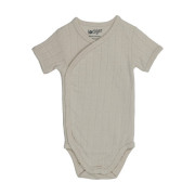 Body Romper SS Solid Birch Lodger