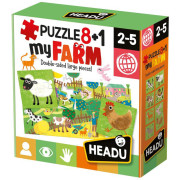 HEADU: Puzzle 8+1 Moja farma