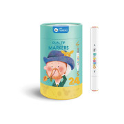 Obojstranné fixky s dvoma hrotmi 24 ks Jarmelo