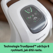 Hojdačka vibrujúca s melódiou Cassidy 0 m+, do 9 kg Ingenuity