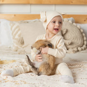 Rastúce body rebrované Color Modrá Esito