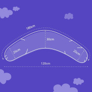 Dojčiaci vankúš elastický Träumeland