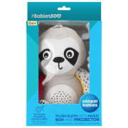 Senzorická hračka s melódiami a projektorom 3v1 BabiesBoo leňochod Canpol babies