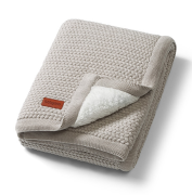 Zateplená bavlnená pletená deka Babyono