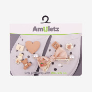 Amulety - ozdoby na topánky Amuletz Delikatesy mix Coqui