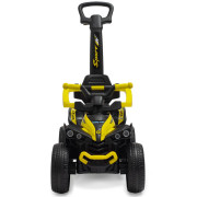 Detské odrážadlo Baby Mix Mega Prime EVA s vodiacou tyčou