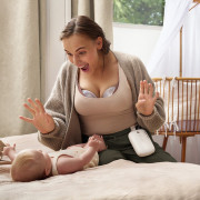 Odsávačka materského mlieka elektrická Hands-Free Duo Premium Plus SCF532/11 Philips Avent