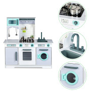 Detská drevená kuchynka XXL s príslušenstvom