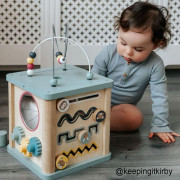 Baby Motorická aktívna kocka Bigjigs