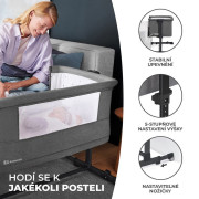 Postieľka detská polohovateľná Neste grow Kinderkraft