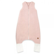 Mušelínový spací vak so zahŕňacími nohavičkami - púdrovo ružový Baby Nellys