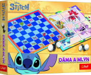 Dáma a Mlyn Lilo & Stitch spoločenská hra Trefl