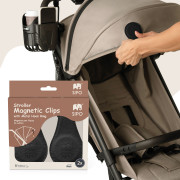 Magnetické klipy na kočík 2 ks Sipo