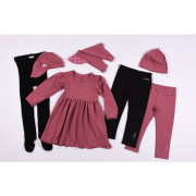 Čiapka tenká Outlast® UV 50+ tm.staroružová