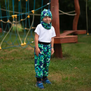 Rastúce tepláky EasyFit Futbal - modrá Esito