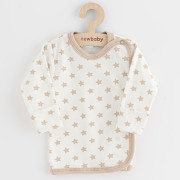 Dojčenská košieľka New Baby Classic II Uni 3 ks béžová