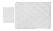 Posteľná 2D set do postieľky výplne 120x90 + 60x40 cm biele