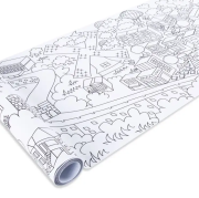 Maxi omaľovánka v úlohe 6 m Mesta sveta