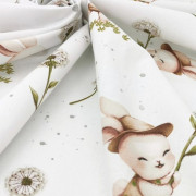 Prestieradlo do postieľky 120 x 60 cm, bavlna Bábätku