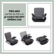Doka iFix podsedák so sklopným chrbtom 125 - 150 cm BabyAuto
