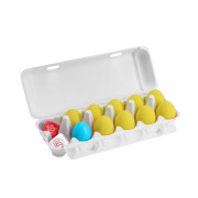 Pohybová hra pre deti Tancujúce vajíčka Haba