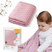 Detská bavlnená deka, 75x100 cm BabyOno