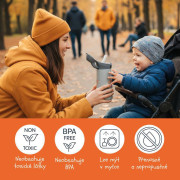 Termoska na pitie s náustkom 400 ml Zopa