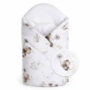 Zavinovačka pre bábätko Klasik Malá myška biela/béžová Baby Nellys