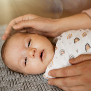 Súprava plienok bambusová mušelínová 3 ks Moussy 68 x 68 cm Petite&Mars