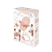 Multifunkčná jedálenská stolička a hojdačka pre bábiky 3 v 1 Tulipe DeCuevas