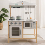 Detská kuchynka s vybavením Baby Mix biela