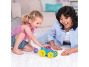 Pretekárske autíčko modré s vystreľovacími loptičkami Toomies