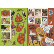 Svet zvierat v samolepkách Divoké zvieratá