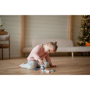 Veža XI - drevená skladačka 12 dielov Cubika